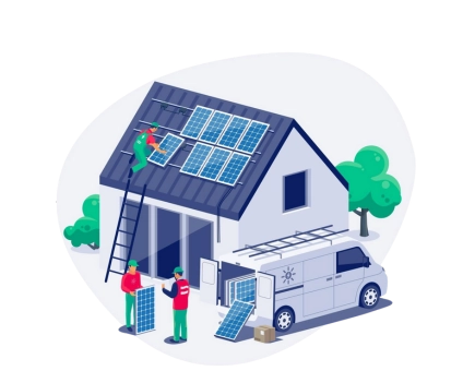 Home solar panel installation in Chennai